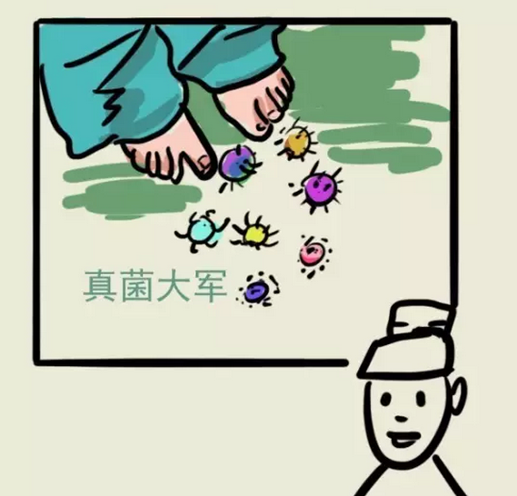 腳氣怎么治？反反復(fù)復(fù)發(fā)作怎么辦？足之友抗菌液就可以[漓峰消毒]
